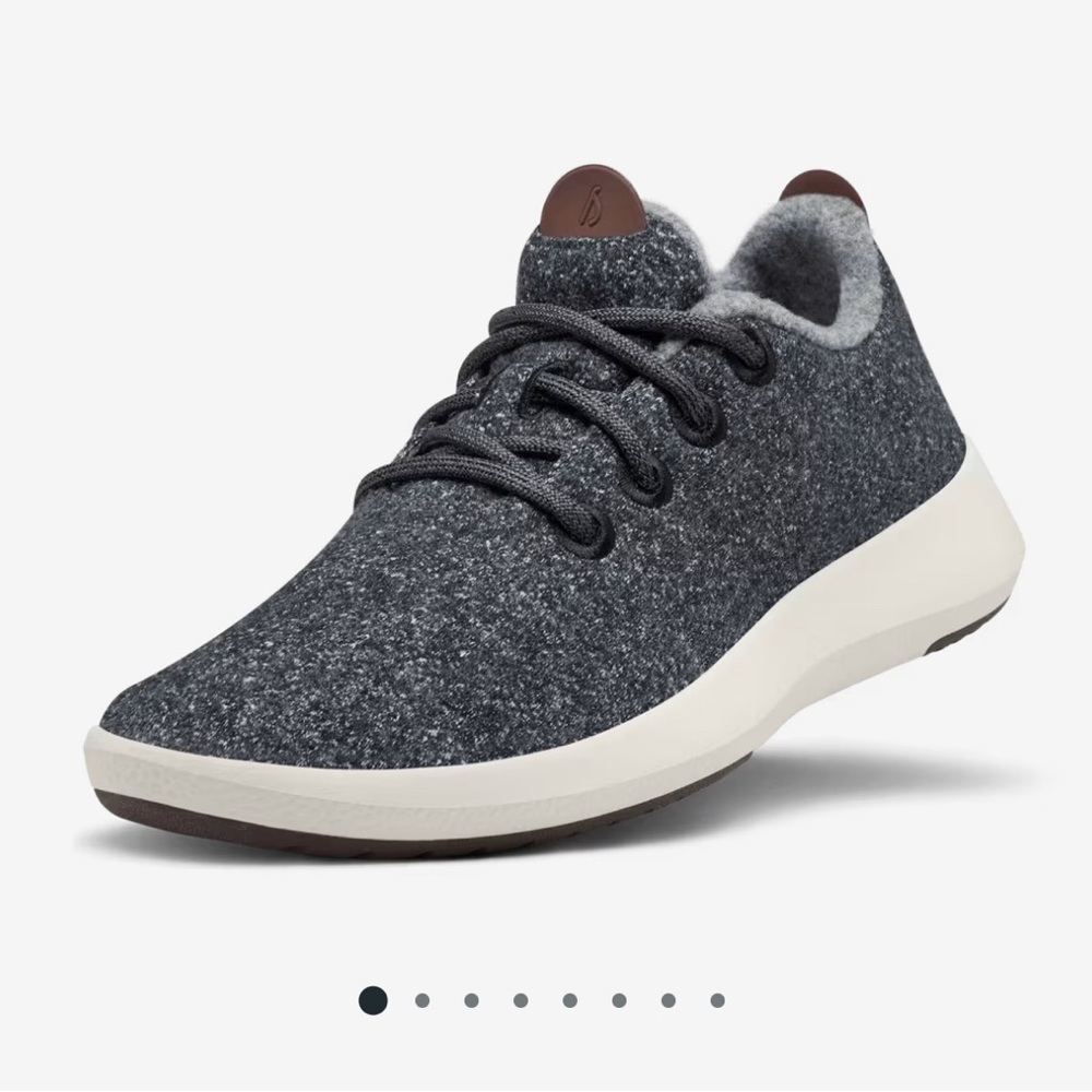allbirds wool runner Mizzle natural grey/cream size 7